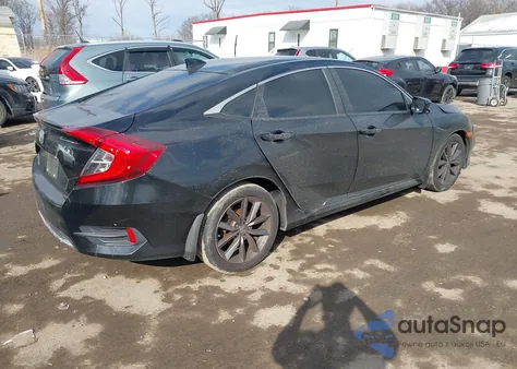 2019 Honda Civic Ex from USA, damaged, VIN JHMFC1F37KX006069